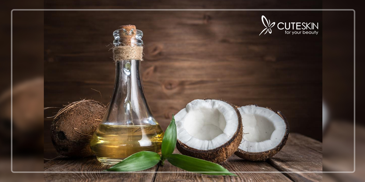 Properties of coconut oil for eyebrow growth