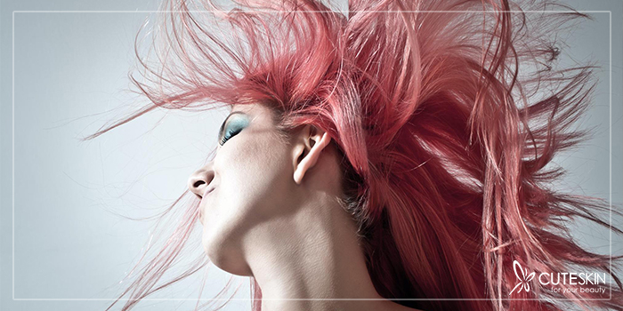 درمان سوختن مو با رنگ و دکلره